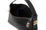 Vince Camuto Novara - Bolso de mano negro en piel de polivinilo, 24x10x16 cm